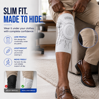 Healluna™ SmartDial Adjustable Knee Brace