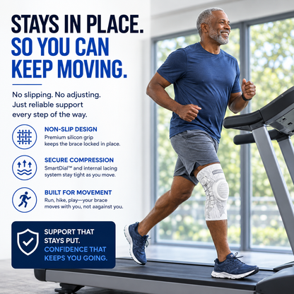 Healluna™ SmartDial Adjustable Knee Brace