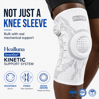 Healluna™ SmartDial Adjustable Knee Brace
