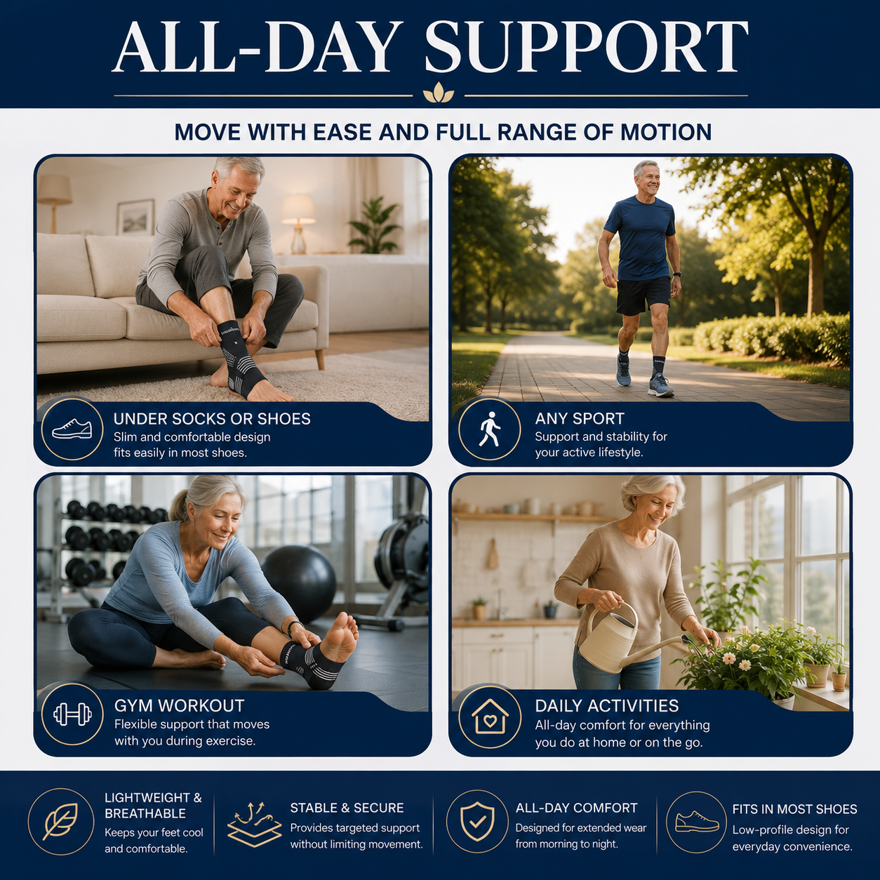 HEALLUNA SmartSupport™ Ankle Brace